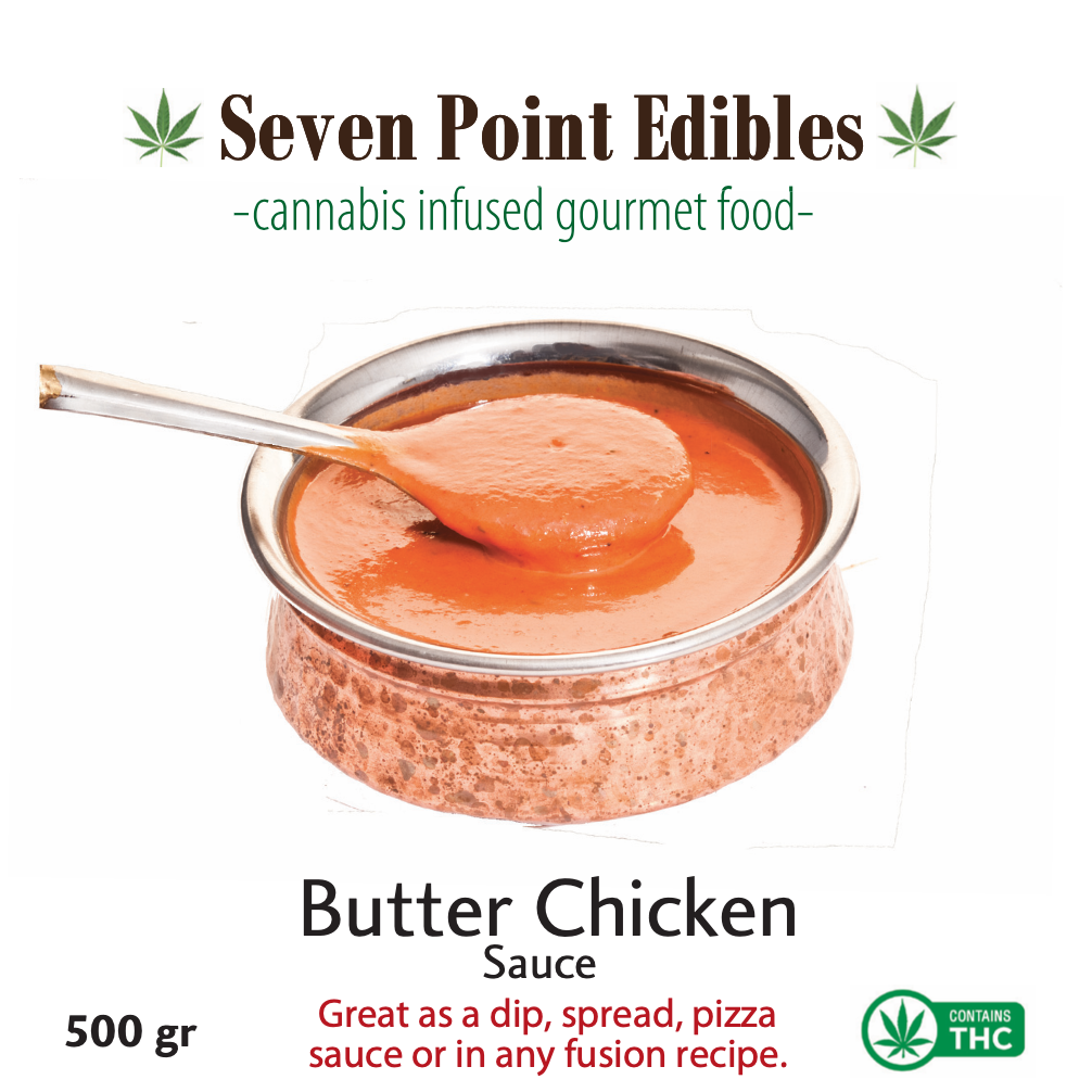 Sven Point Edibles THC Sauce - Butter Chicken