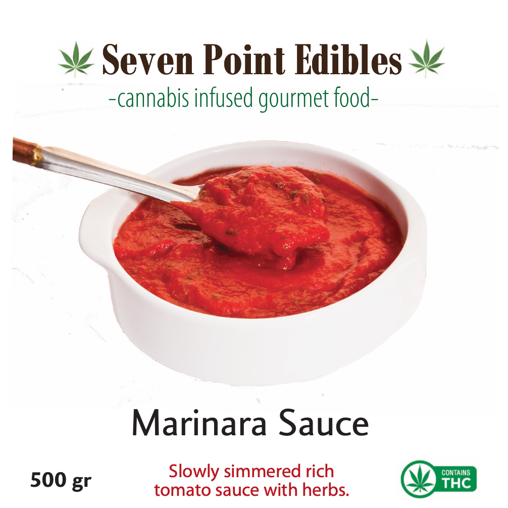 Seven Point Edibles' THC Sauce - Marinara