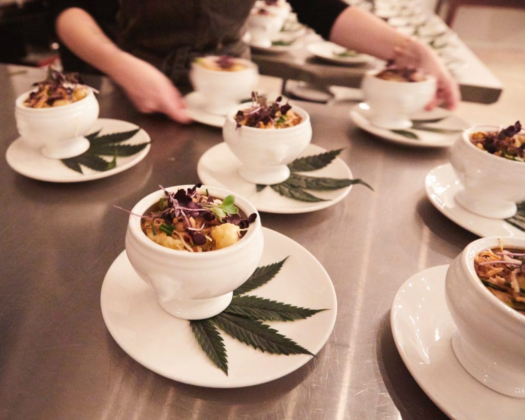 Cannabis-infused food